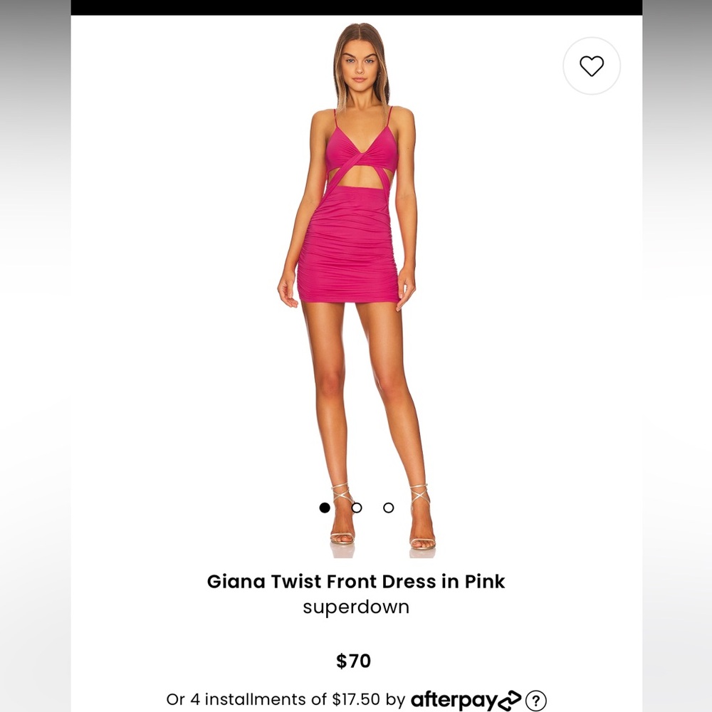 Superdown Pink Minidress